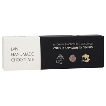 Батончик ЛМШ 48 г мол. шок. з солоною карамеллю та печивом - купить, цены на КОСМОС - фото 3