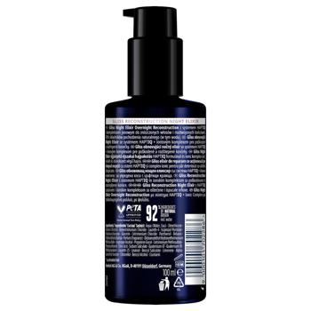 Gliss Night Elixir Reconstruction Night Elixir 100ml - buy, prices for Tavria V - photo 3