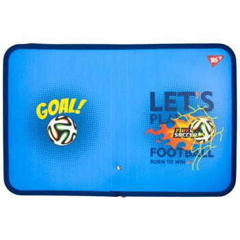 Папка для зошитів Yes Football пластикова на блискавці В5 - купити, ціни на - фото 2