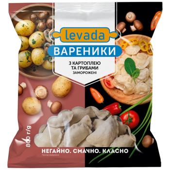 Вареники Левада з картоплею та грибами 800г