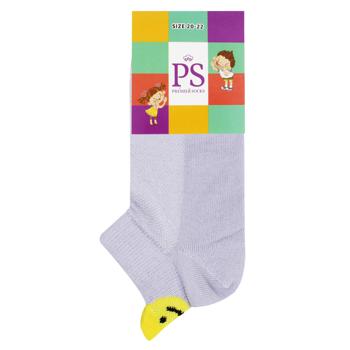 Шкарпетки дитячі PremierSocks короткі сітка Смайл над п'яткою в асортименті р.20-22 - купити, ціни на NOVUS - фото 4