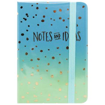 Книжка записна Buromax Gradient синя А7 80 аркушів - купити, ціни на За Раз - фото 1