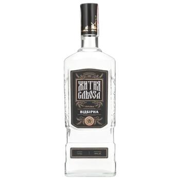 Zhytnia Sloza Select Vodka 40% 1l - buy, prices for Chudo Market - photo 1