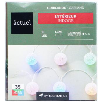 Acruel Multicolor Garland with Batteries 10 LED 1.65m - buy, prices for - photo 2