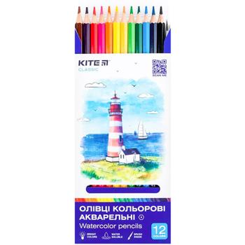Kite Classic Watercolor Pencils 12pcs - buy, prices for METRO - photo 2