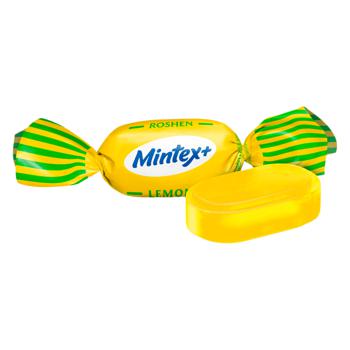 Roshen Mintex+ Lemon and Menthol Flavored Candies