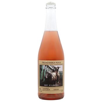 Вино Фрумушика-Новая Нефильтрованное розовое сухое 12,5% 0,75л - купить, цены на За Раз - фото 1
