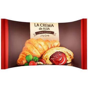 LaCrema Croissant with strawberry filling 65g