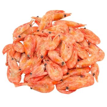 Креветки Polar Seafood в панцирі з головою варено-морожені 180+