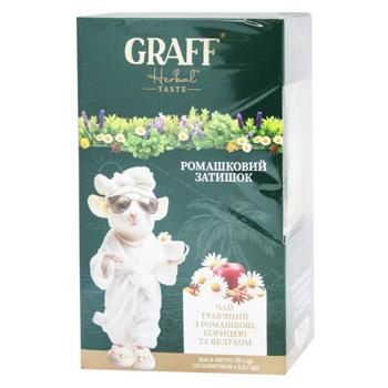 Чай травяной Graff Ромашковый уют 2г*15шт - купить, цены на Идеал - фото 1