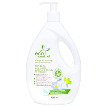 Гель для мытья детской посуды и игрушек Eco Control 700мл