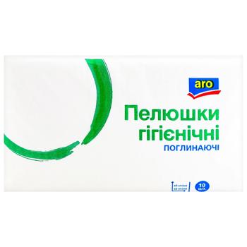 Пелюшки Aro гігієнічні поглинаючі 60х40см 10шт