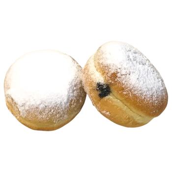 Auchan Dounut with Poppy Filling 70g 2pcs - buy, prices for Auchan - photo 1