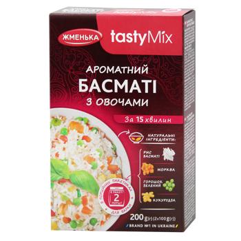 Рис Басматі Жменька з овочами 200г - купити, ціни на Ідеал - фото 3
