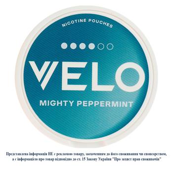 Подушечки нікотинові Velo Mighty Peppermint класичний - купити, ціни на - фото 2