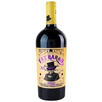 Fat Baron Shiraz Red Semi-dry Wine 14.5% 0.75l