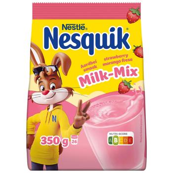 Какао-напиток Nesquik Milk-Mix со вкусом клубники 350г - купить, цены на ЕКО Маркет - фото 1