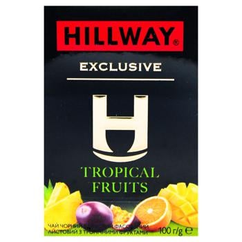 Чай черный Hillway Exclusive Tropical Fruits листовой 100г - купить, цены на - фото 3