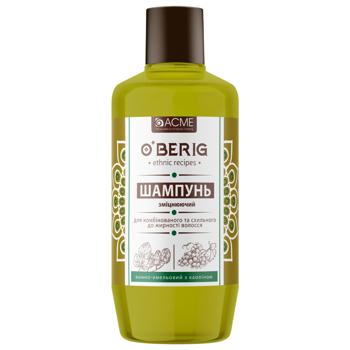 O'Berig Wine and Hops with White Clay Firming Clay-shampoo 500ml