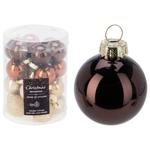 Шар елочный Koopman 25мм янтарь