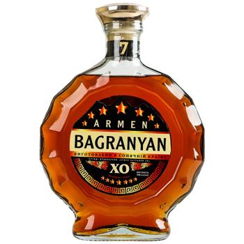 Бренди Armen Bagranyan XO ординарный 7 лет 37% 0,5л - купить, цены на Эпицентр FOOD - фото 1