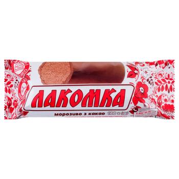 Мороженое Laska Лакомка в глазури 100г - купить, цены на ЕКО Маркет - фото 1