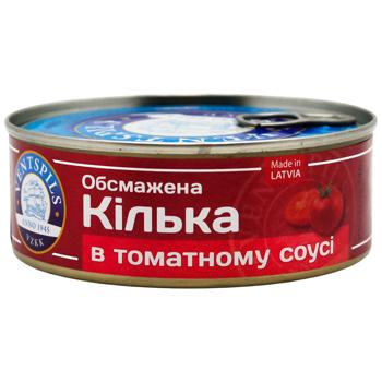 Ventspils Fried Sprat in Tomato Sauce 240g
