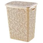Bursev Beige Laundry Basket 42l