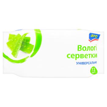 Aro Universal Wet Wipes 72pcs - buy, prices for METRO - photo 1