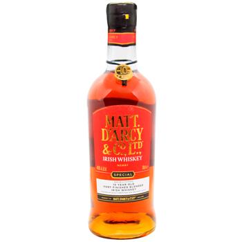 Виски Matt D'Arcy 10 лет 46% 0,7л