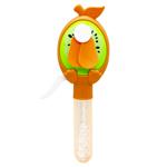 Міні-вентилятор Зед Фрукти ручний з мильним бульбашками