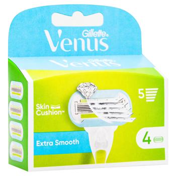 Gillette Venus Embrace replaceable shaving cartridges 4pcs - buy, prices for COSMOS - photo 3