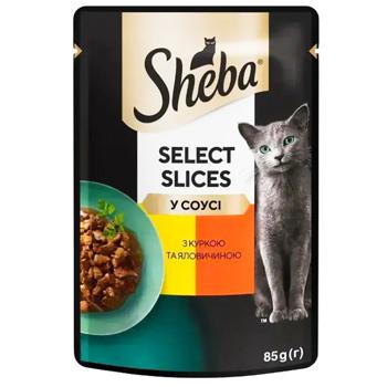 Sheba Nature's Collection набір вологого корму для котів 3+1 шт х 85 г - асорті - купить, цены на MasterZoo - фото 2