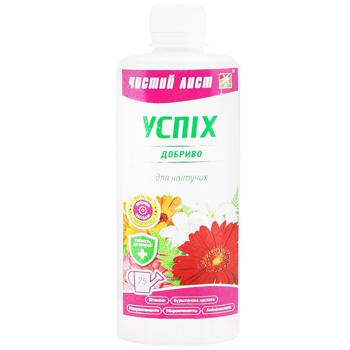Добриво Чистий Лист Успіх для квітучих рослин 310мл - купити, ціни на Auchan - фото 1