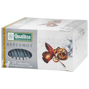 Qualitea Earl Grey Black Tea with Bergamot 2g*20pcs - buy, prices for Za Raz - photo 1