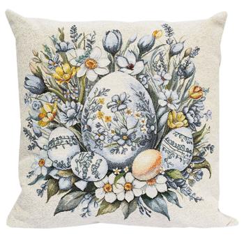 Подушка Прованс Рrimavera Писанка 45*45см - купить, цены на МегаМаркет - фото 1