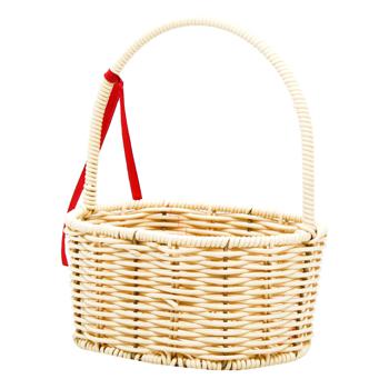 Natural Oval Basket 20*15*23cm w335 - buy, prices for - photo 3