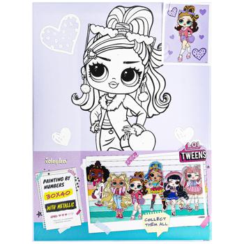 L.O.L. Surprise! Tweens Fancy Gurl Paint by Numbers 30x40cm - buy, prices for Auchan - photo 1