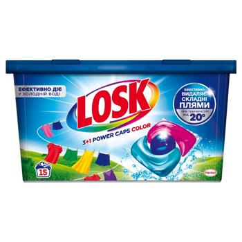 Losk 3+1 Power Caps Color Washing Capsules 15pcs - buy, prices for - photo 2