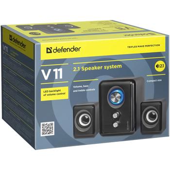 Акустична система Defender V11 Black - купити, ціни на Auchan - фото 1