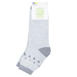 Шкарпетки Premier Socks Економ Горошки дитячі махрові р.22-24 сірий