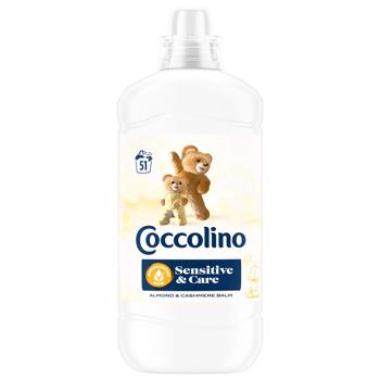 Coccolino Sensitive&Care Almond&Cashmere Balm Fabric Conditioner 1.275l - buy, prices for Ideal - photo 1