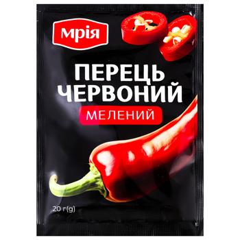 Перець червоний Мрія мелений 20г - купити, ціни на Ідеал - фото 1