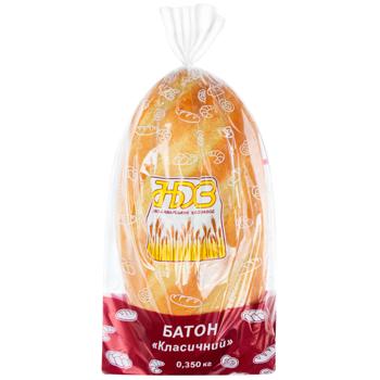 Батон НБХЗ Класичний 350г - купити, ціни на Чудо Маркет - фото 1