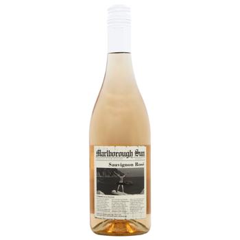 Вино Marlborough Sun Sauvignon Rose рожеве сухе 12,5% 0,75л - купити, ціни на AlcoHub - фото 1