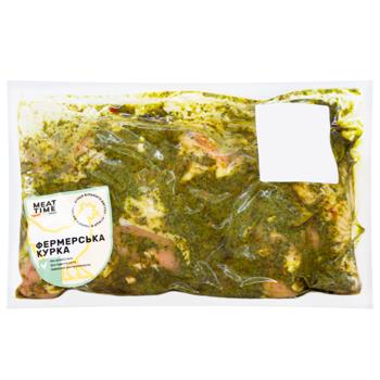 Голень Meat Time фермерской курицы в маринаде чемичури - купить, цены на WINETIME - фото 1