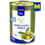 Оливки зеленые Metro Chef с косточкой 425мл