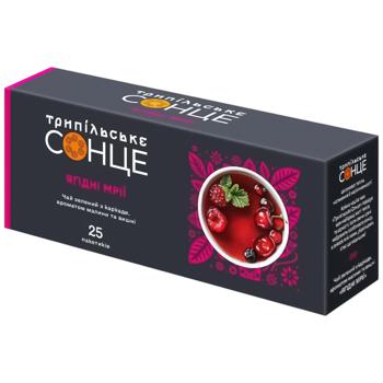 Trypilske Sontse Berry Dreams Green Tea 1.5g*25pcs - buy, prices for Auchan - photo 1