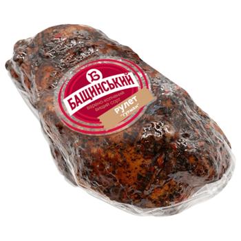 Bashchynskyi Gourmet Boiled-Smoked Chicken Fillet Roll High Grade - buy, prices for MegaMarket - photo 1