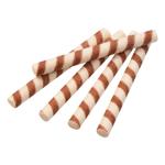 Biscuit-Chocolate Wafer Rolls with Milk Filling